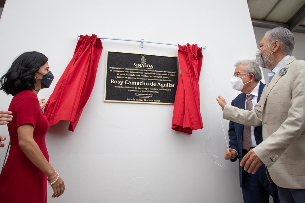 Llevará Instituto Sinaloense de Cancerología nombre de Rosy Camacho de Aguilar