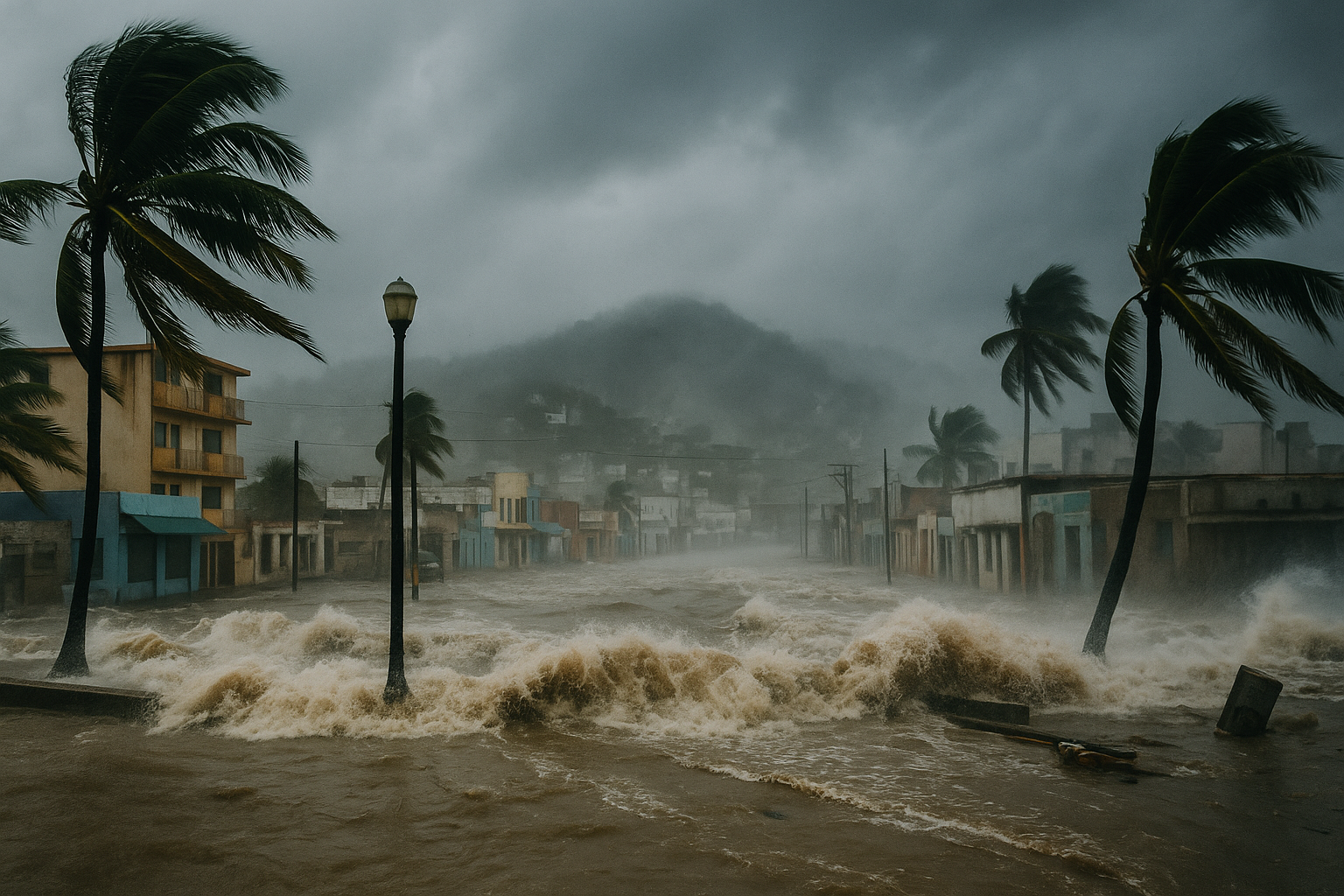 “Mario” entra con furia y pone de rodillas a Mazatlán