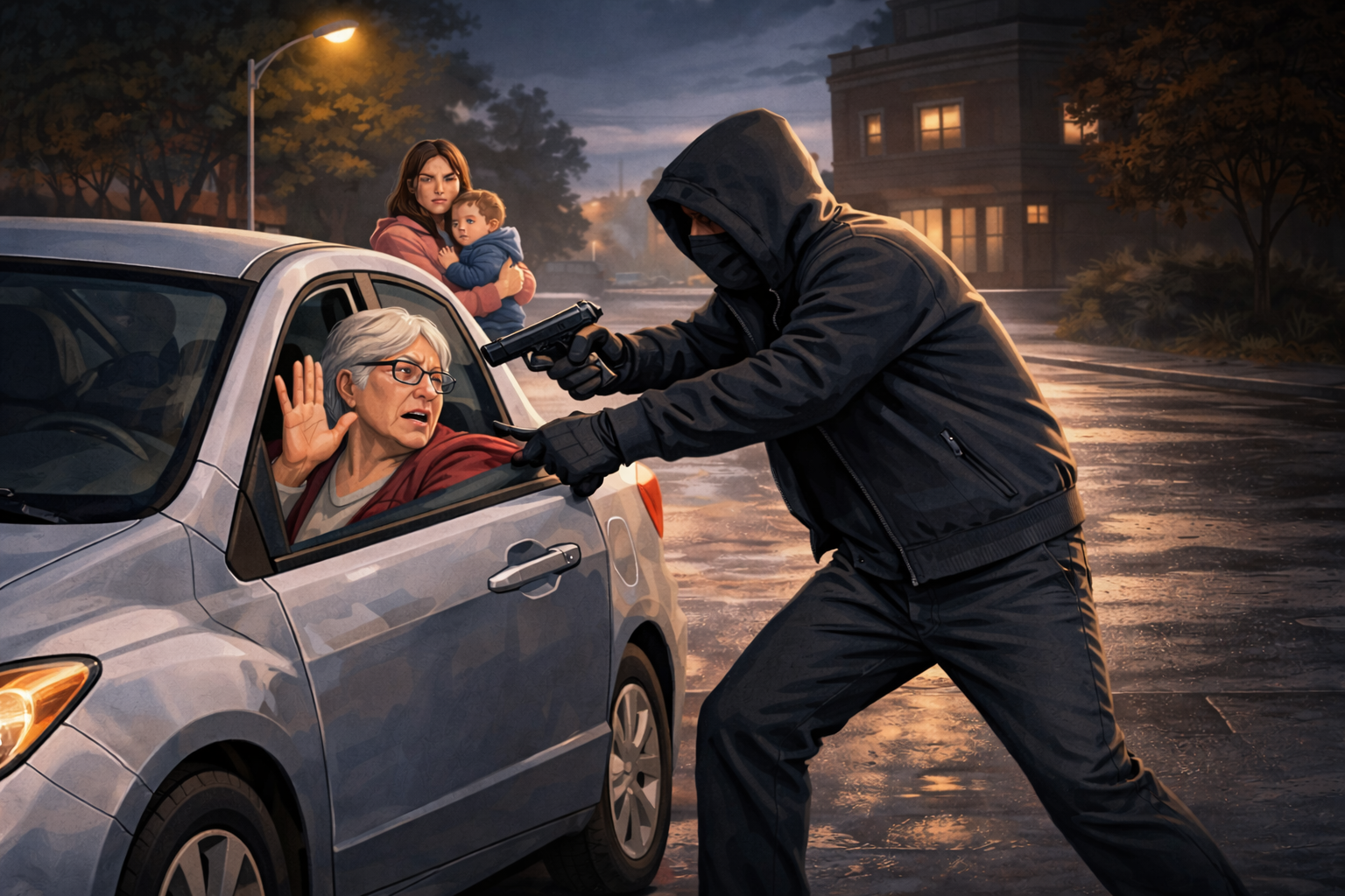 Prisión hasta por 23 años a quien robe vehículo a personas vulnerables