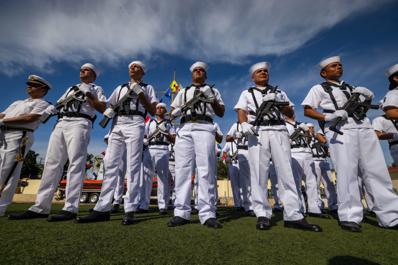Reitera Rocha coordinación para pacificar Sinaloa durante relevo naval