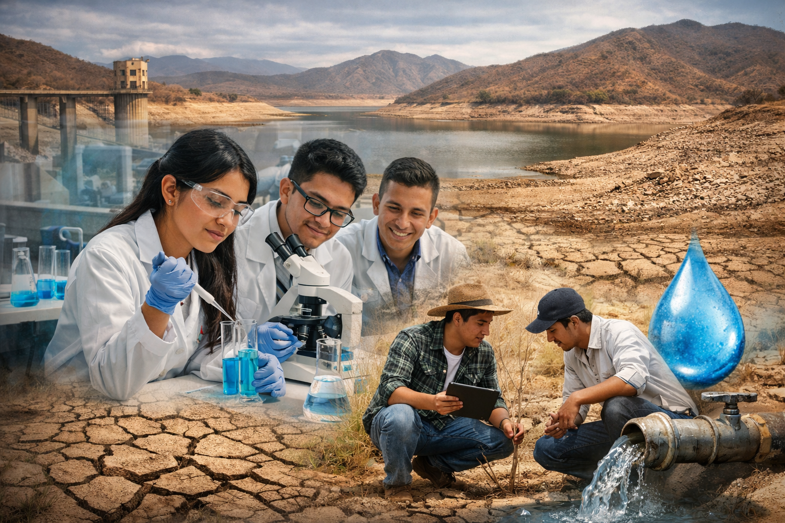 Ciencia y juventud, eje para enfrentar la crisis hídrica