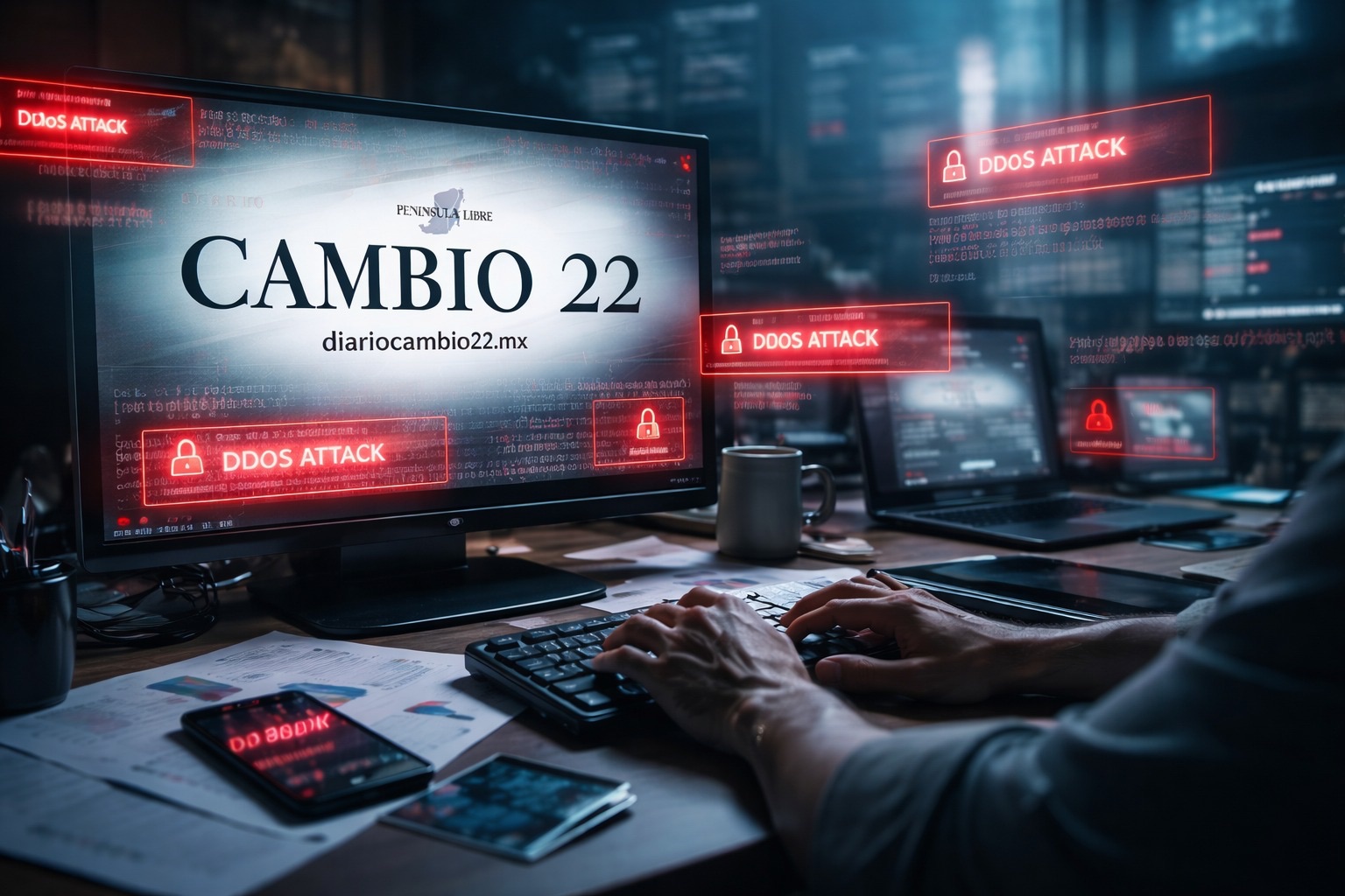 Necesariamente Incómoda&nbsp; | Hackeo como arma contra las libertades de expresión y prensa en la Península de Yucatán