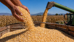 Maiceros acuerdan precio de 6 mil pesos por tonelada; gobierno aportará 1,700 pesos