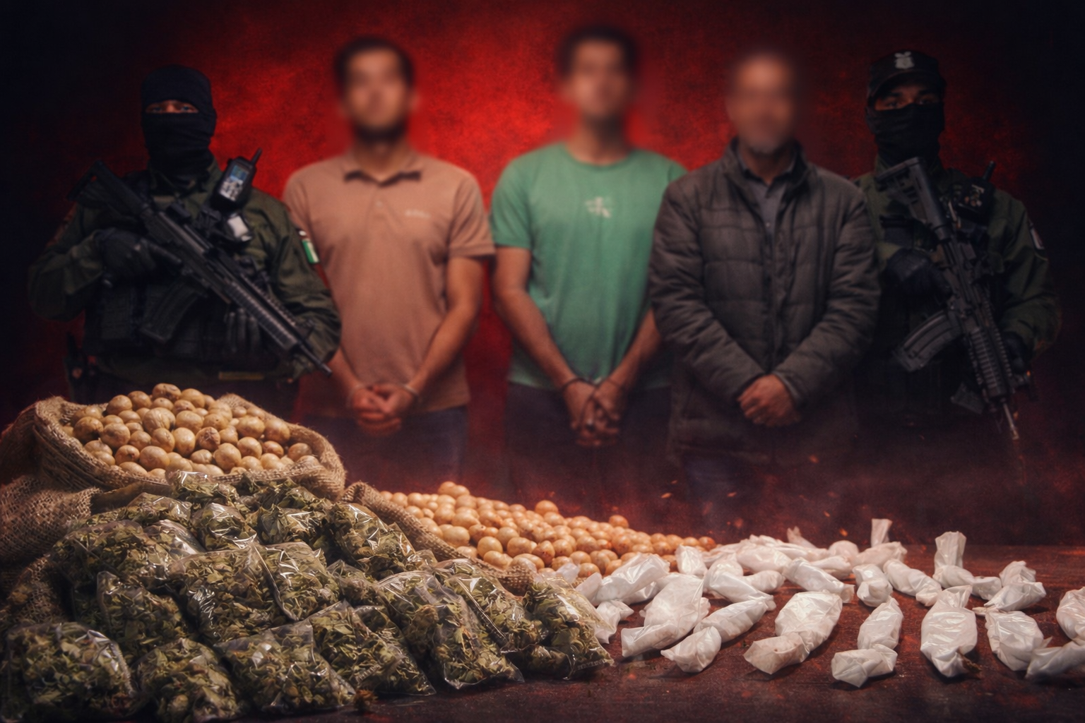 Fiscalía de Sinaloa detiene a 30 por narcomenudeo en marzo; aseguran droga en varios municipios