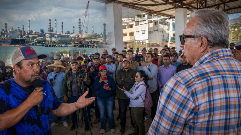 Embajador de EE.UU. advierte en Topolobampo: sin seguridad no hay inversión; Rocha promete consulta ante rechazo a Mexinol