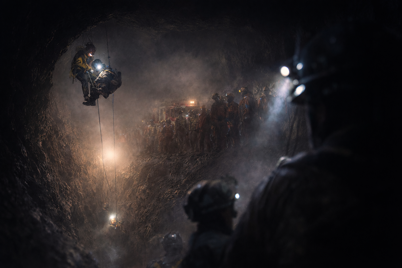 Localizan con vida a segundo minero en mina Santa Fe tras 312 horas