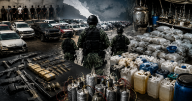 Golpe al crimen en Sinaloa: recuperan 89 vehículos, decomisan explosivos y 26 toneladas de precursores químicos