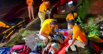 Muere trabajador y tres más resultan heridos tras volcadura en la México 15 Muere trabajador y tres más resultan heridos tras volcadura en la México 15