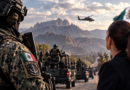 Bajo fuerte despliegue militar y con enfrentamientos en la sierra, Sinaloa recibe a Sheinbaum